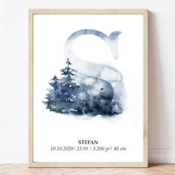 Poster so ime na dete | Постер со име на дете