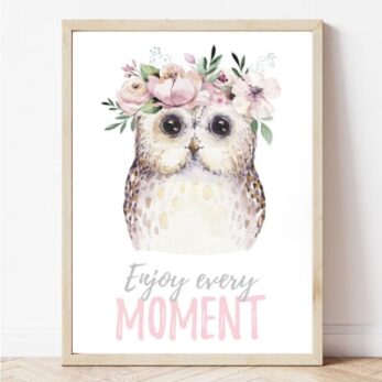 Постер за детска соба со був | Poster za detska soba so buv